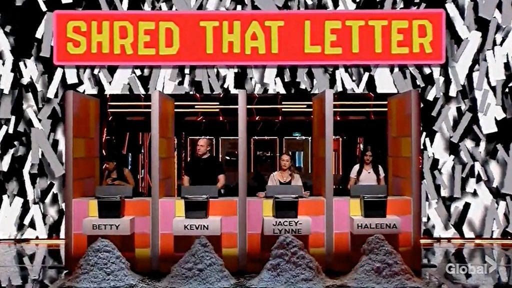  Shred! The final five compete for the Head of Household